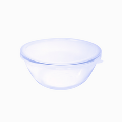 HQ Glass Mixing Bowls / Storage Bowl with Clear Lid 152oz Round Baking Dish 4.5 L